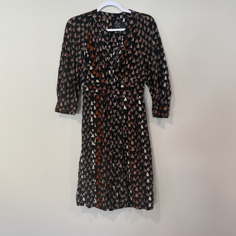 Plenty by Tracy Reese Womens Shirt Dress Size P Multicolor 100% Silk 2378